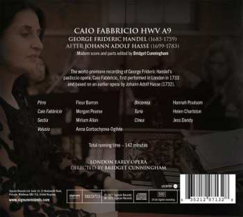 2CD Georg Friedrich Händel: Caio Fabbricio HWV 9A 316425