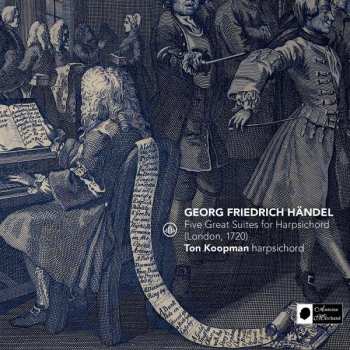 CD Georg Friedrich Händel: Cembalosuiten (1720) Nr.2,3,5,7,8 (hwv 427,428,430,432,433) 381150