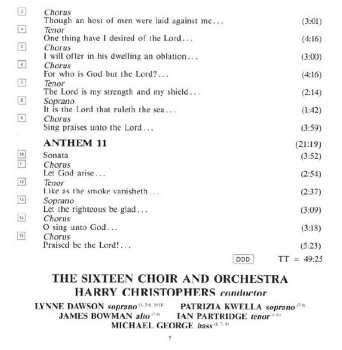4CD/Box Set Georg Friedrich Händel: Chandos Anthems (Complete) 329603
