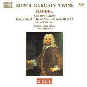 Album Georg Friedrich Händel: Concerti Grossi Op.6 Nr.4-6,8,10,12