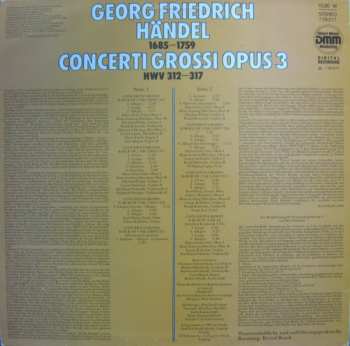 LP Georg Friedrich Händel: Concerti Grossi Opus 3 432964