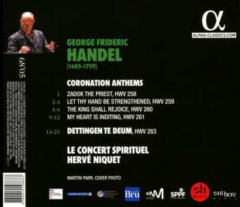 CD Georg Friedrich Händel: Coronation Anthems 457212
