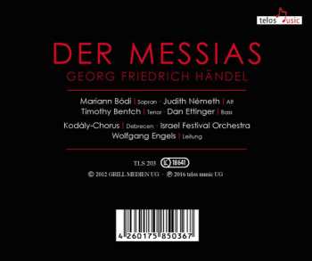 2CD Georg Friedrich Händel: Der Messias 531045