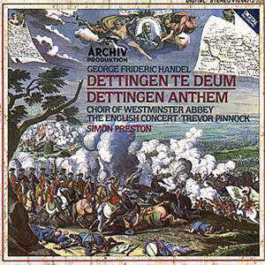 Album Georg Friedrich Händel: Dettingen Te Deum / Dettingen Anthem