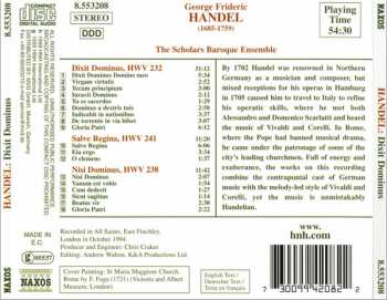 CD Georg Friedrich Händel: Dixit Dominus 239042