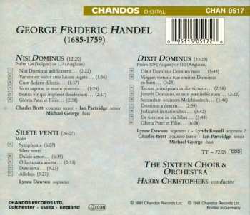 CD Georg Friedrich Händel: Dixit Dominus / Nisi Dominus / Silete Venti 329391