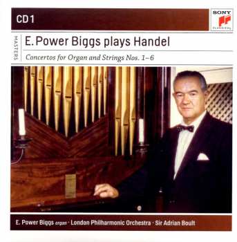 4CD/Box Set Georg Friedrich Händel: E. Power Biggs Plays Handel - The 16 Organ Concertos And More 281249