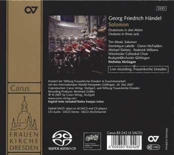 3SACD Georg Friedrich Händel: Frauenkirche Dresden: Solomon 120610