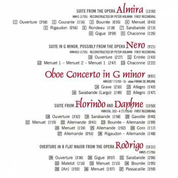 CD Georg Friedrich Händel: Handel In Hamburg. Music From Almira, Nero, Rodrigo, Daphne And Florindo 122611