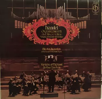 Handel Organ Concerti