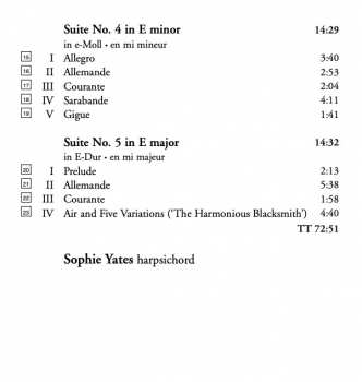 CD Georg Friedrich Händel: Harpsichord Works: Volume 2 321315