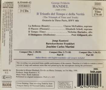 3CD Georg Friedrich Händel: Il Trionfo Del Tempo E Della Verità (The Triumph Of Time And Truth) 313889