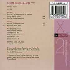 2CD Georg Friedrich Händel: Israel In Egypt 49764
