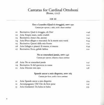 7CD/Box Set Georg Friedrich Händel: Italian Cantatas LTD 123665