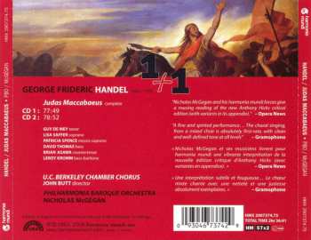 2CD Georg Friedrich Händel: Judas Maccabaeus 257070