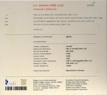 CD Georg Friedrich Händel: Le Cantate Per Il Cardinal Pamphili 344604