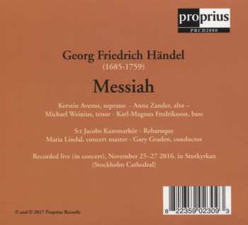 2CD Georg Friedrich Händel: Messiah 439287