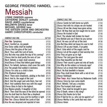 2CD Georg Friedrich Händel: Messiah 316487