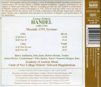 2CD Georg Friedrich Händel: Messiah 241923