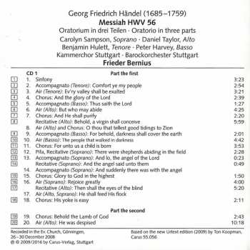 2CD Georg Friedrich Händel: Messiah 181214