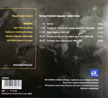 CD Georg Friedrich Händel: Mottetti E Sonate Da Chiesa 331276