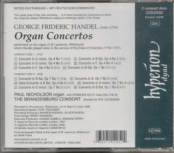 2CD Georg Friedrich Händel: Organ Concertos 307702