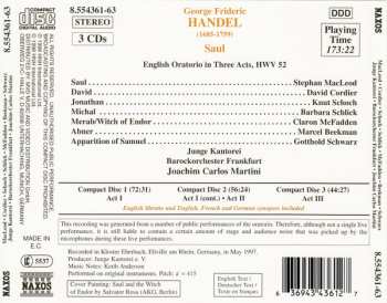 3CD/Box Set Georg Friedrich Händel: Saul 237277