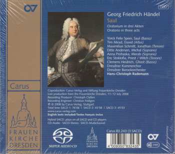 3SACD Georg Friedrich Händel: Saul 320505