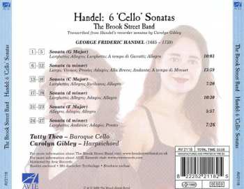 CD Georg Friedrich Händel: Six Cello Sonatas 116913