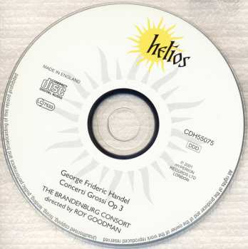 CD Georg Friedrich Händel: Six Concerti Grossi Op. 3 344703