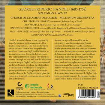 2CD Georg Friedrich Händel: Solomon 406012