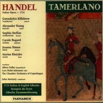 Album Georg Friedrich Händel: Tamerlano: Italian Opera - 1724