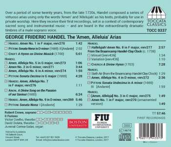 CD Georg Friedrich Händel: The Complete "Amen, Alleluia" Arias, HWV 269-77 122589