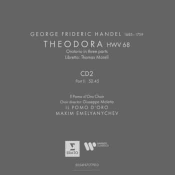 3CD/Box Set Georg Friedrich Händel: Theodora 415267