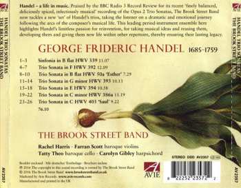 CD Georg Friedrich Händel: Trio Sonatas for Two Violins and Basso Continuo 96989