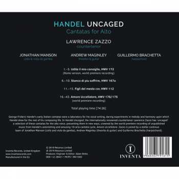 CD Georg Friedrich Händel: Uncaged: Cantatas For Alto 301390