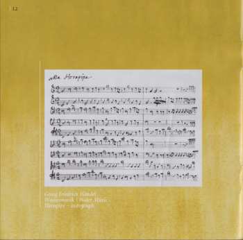 CD Georg Friedrich Händel: Wassermusik = Water Music 155453