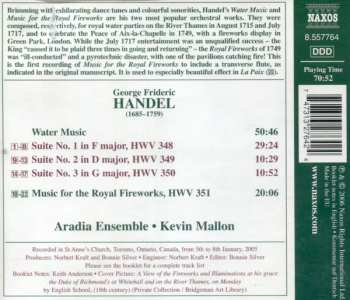 CD Georg Friedrich Händel: Water Music / Music For The Royal Fireworks 100173