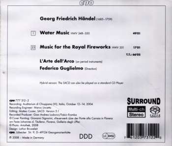 SACD Georg Friedrich Händel: Water Music • Music For The Royal Fireworks 149218