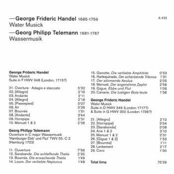 CD Georg Friedrich Händel: Water Musick / Wassermusik 177328