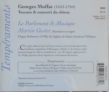 CD Georg Muffat: Toccate - Concerti Da Chiesa 336780