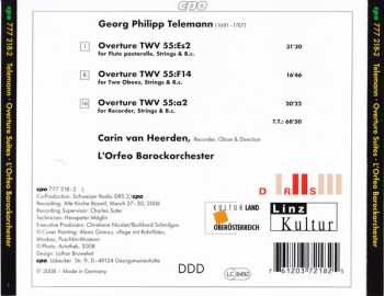 CD Georg Philipp Telemann: 3 Orchestral Suites 112346