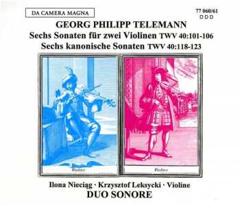 Album Georg Philipp Telemann: 6 Sonaten F.2 Violinen Twv40 Nr.101-106