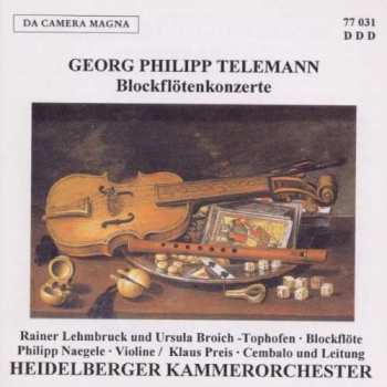 Georg Philipp Telemann: Blockflötenkonzerte