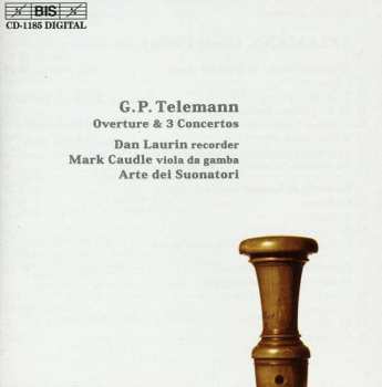 Georg Philipp Telemann: Blockflötenkonzerte C-dur,f-dur,a-moll
