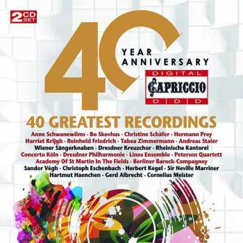 Album Georg Philipp Telemann: Capriccio-sampler "40 Greatest Recordings"