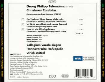CD Georg Philipp Telemann: Christmas Cantatas II 286973