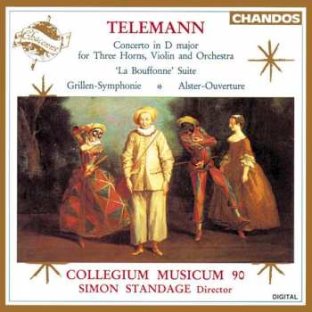 Album Georg Philipp Telemann: Concerto In Re Maggiore Per Tre Corni, Violino e Orchestra