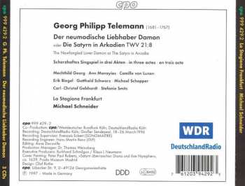 3CD Georg Philipp Telemann: Der Neumodische Liebhaber Damon 301382