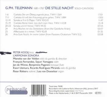CD Georg Philipp Telemann: Die Stille Nacht 249016